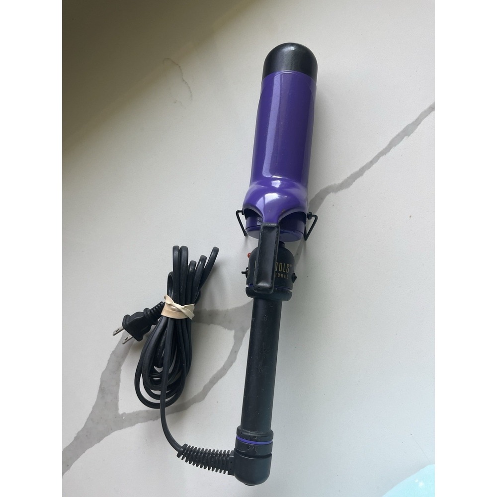Hot Shot Tools HotShot Ceramic 2" Curling Iron, Purple Barrel Hair Tool, S510318